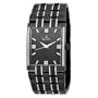 Bulova Men's 98E108 Diamond Accented Case Bracelet Black Dial Watch