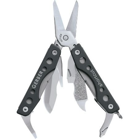 Gerber 22-41466 Shortcut Mini Scissor Tool, Special Ops, Gray
