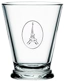 Glass Tumbler, Eiffel Tower, Set of 6