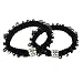 Lace and Rhinestone Roll Ponytail Holder Hair Twister Hair Ties (2 Pcs) - Various Colors