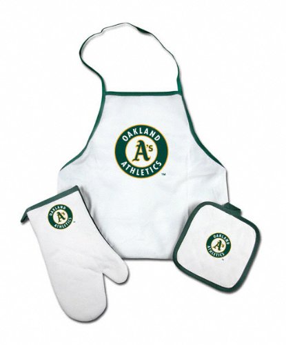 Oakland Athletics Tailgate & Kitchen Grill Combo Set