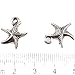 50x Charms Starfish Antique Silver Alloy Findings Fit Making Crafts