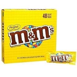 M & M's Peanut - 48 / 1.74 oz. pks