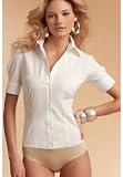 Chadwicks SHAPE BENEFITSTMSlimming Shirt Bodysuit