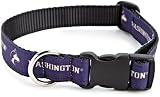 NCAA Washington Huskies Dog Collar (Team Color, Medium)