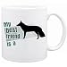 New  My Best Friend Is A White German Shepherd Dog  Mug Dog