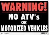 American Sign Warning ATV 500