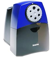 X-ACTO Teacher Pro Electric Pencil Sharpener, Black