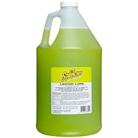 Sqwincher 040208-LL Lemon-Lime Flavor 128 oz Liquid Concentrate Electrolyte Replacement Beverage Mix (Case of 4)