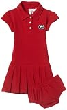 Garb NCAA Georgia Bulldogs  Caroline Infant Dress (18 month, Red)