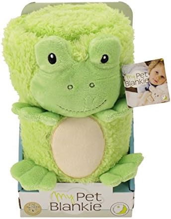 My Pet Blankie Original Frog Plush, One Color, One Size