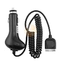 Black Car Charger for Creative Zen Vision: M / Vision W