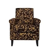 IMAGE OF angelo:HOME Harlow Chair, Java Brown Velvet