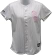 Women`s Chicago White Sox Pink Pinstripe Replica Jersey