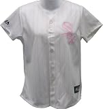 Women`s Chicago White Sox Pink Pinstripe Replica Jersey - S