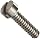 Precision Stainless Steel 303 Machine Screw, Fillister Head, Slotted Drive, ANSI B18.6.3