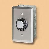 Infratech Electric Quartz INF Heater Controls, Application: Interior-In Wall Mount, Type: Single Control, Volts: 120V