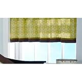 Beansprout Hopper Frog Valance, Blue Green by Pem America