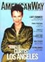American Airlines AMERICAN WAY Magazine. Sept. 15, 2002. Jamie Lee Curtis cover +. (AmericanWay)