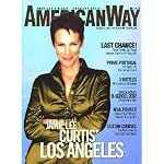 American Airlines AMERICAN WAY Magazine. Sept. 15, 2002. Jamie Lee Curtis cover +. (AmericanWay) book cover