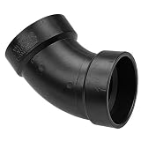 Buy NIBCO 5806 Series ABS DWV Pipe Fitting, 45 Degree Elbow, Schedule 40, Hub
