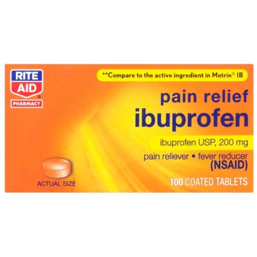 Ибупрофен Rite Aid Ibuprofen, 100 ea из США