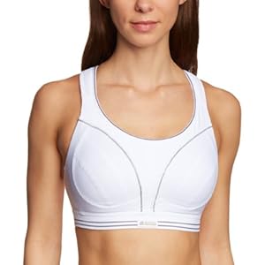 Shock Absorber Damen BH (Ohne Bügel) 335044 Sport BH Run, Gr. 70B, Weiß (weiß 1000)