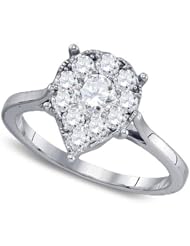 0.50CTW DIAMOND LADIES SEVILLE RING