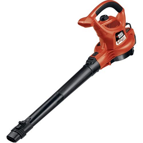 Black & Decker 12 Amp Variable Speed Electric Leaf Hog Blower / Vacuum With Zipper-Less Leaf Bag #LH5000