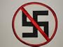 NO NAZI Embroidered Patch 3" Dia.