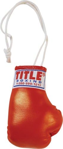 TITLE Boxing TITLE 3 Inch Mini Gloves - Red