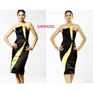 eDressit schwarz Satin Abendkleid(04094200),Gr34-46,89.99Eur