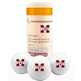 Mississippi State Bulldogs Rx 3-Pack Golf Balls