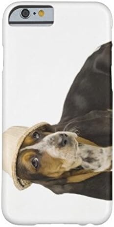 Phone covers for Samsung Galaxy S6 Case , Basset Hound Puppy Wearing A Safari Hat Phone Case There Phone Case for Samsung Galaxy S6