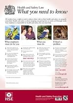Health and Safety Law: What You Need to Know (Hse Law Poster)