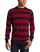 Psycho Bunny Men's Striped Sports Jersey, Navy/Red/Blue, XX-Large
