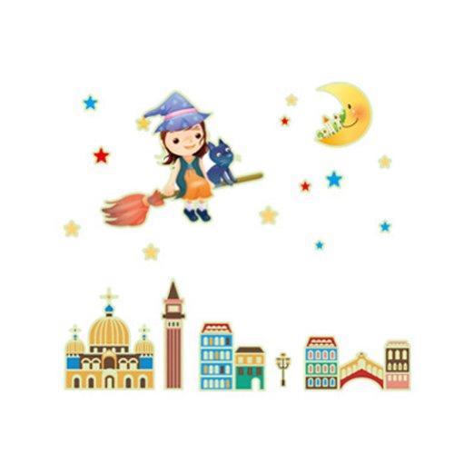 Cartoon Picture Wall Decorative Kids Room Stickers Removable Vinyl Home Decor DIY Art Decals