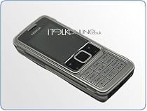 iTALKonline Crystal Hard Case Pouch Cover For NOKIA 6300 Clear