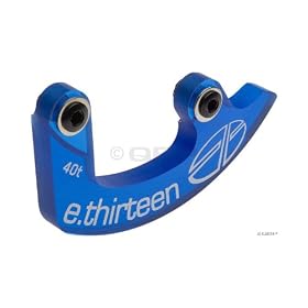 e.13 40t Taco Bashguard, Trans Blue