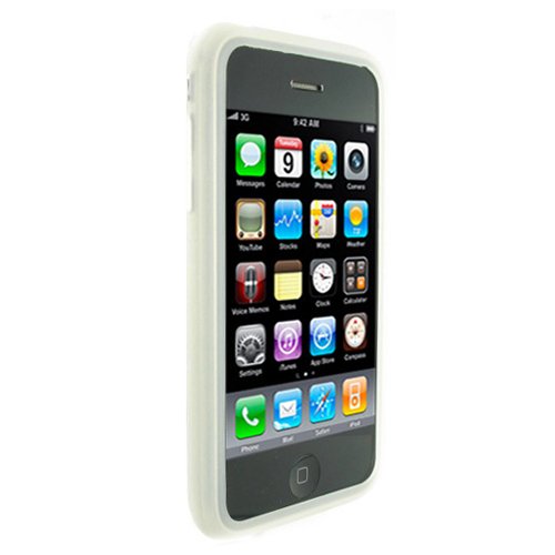 (8 Colors Available) Soft Rubber Silicone Skin case cover Apple iPhone 3G /3G S + screen protector fits iPhone 3G / iPhone 3GS 8gb, 16gb, 32gb