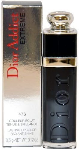 [D] [i] [o] [r] Addict Extreme Lipstick Plaza 476 by C h r i s t i an D i o r Lipstick Radiant Shine 3.5 g/0.12 Oz BRAND NEW IN BOX