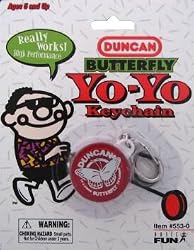 Duncan Butterfly Red Yo-Yo Key Chain by Basic Fun