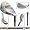 Confidence Golf esp3 Hybrid Irons PETITE Lady Flex Set 3-PW w/Headcovers