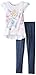 Disney Girls' Cinderella Top and Legging Set