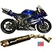 07-08 Yamaha R1 Graves Cat Eliminating Slip-on Exhaust CF - EXY-07R1-CESC