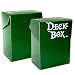 (1) One Deck Box - Ultra-PRO Solid Color Deck Box: Green (Dark Green)