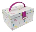 Button It Medium Scissors Motif Sewing Box