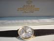 Jules Jurgensen gold case Genuin Brown lizard strap Gents Watch