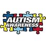 Autism Awareness Puzzle Piece Magnet, Dimensions 4" x 8"