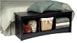Prepac BSC-4820 Sonoma Cubbie Bench Balck